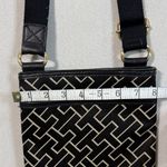 Tommy Hilfiger Black and Cream Patterned Crossbody Bag Photo 3
