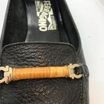 Salvatore Ferragamo  Black Leather Pump Shoes 7B Photo 7