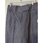 New Directions Womens Brown Dress Pants Size 12 Wide Leg Seam Career Photo 1