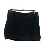 Athleta Brooklyn Skort Size 18 Activewear Stretch Black Photo 0