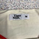 Tiger Mist  Striped Multicolor Orange Mini Skirt Swim Cover Up Women’s Size M Photo 2