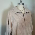 Free People  Tan Quarter Zip Pullover  Photo 1