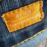 Pilcro  Anthropologie Low-Rise Straight Jeans Medium Wash Denim Size 29 Women's Photo 11
