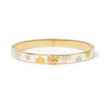 Tory Burch Kira Flower Bangle Bracelet NWT Photo 1