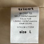 c'est toi C’EST TOI Fuzzy Snap Jacket Photo 5