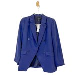 J.Crew NWT  365 Double Breasted Navy Blue Blazer Suit Jacket Size 00 Photo 2