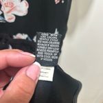 Torrid Women Plus 20 Black Floral Print Chiffon Skater Dress Shear Fabric Lined Photo 3