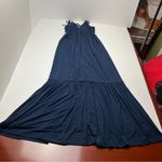 Favorite Daughter The Weekend Blue Maxi Dress Womens Size Small Stretch NWOT‎ Photo 2