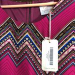 Coveted Clothing New With Tags Lined Chevron/Tribal Print Dress Photo 13