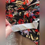 ZARA  Ibiza Ruched Bold Floral Printed Bubble Mini Skirt Sz XS EUC Photo 5