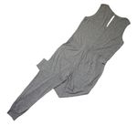 n:philanthropy NWT Flower Jumpsuit in Heather Gray V-neck Jogger XL $178 Photo 9