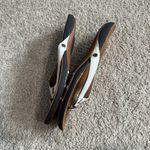 REEF  Miss J-Bay Leather Thong Sandals Flip Flops Women's Size 9 Open Toe Slip On Photo 6