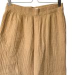 Madewell M Gauzy Lightspun Tapered Huston Pull-On cotton Crop Beachy Pants Photo 4