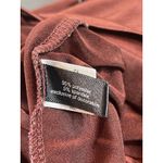 The Limited  XS Brown Lace Trim Tank Top Spaghetti Strap Stretch Sequins Y2K 90s Photo 4