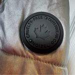 NOIZE Nikita Silver Metallic Puffer Jacket Vegan Hooded Size L NWT Canadian Size L Photo 5