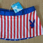 Playboy New  Patriotic Swimsuit Skirt Cover Up Large Stretchy Photo 2