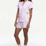 Roller Rabbit LoveShackFancy x Sugarplum Lattice Polo Christmas Short Sleeve PJs Photo 12