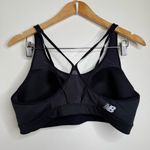New Balance  Black Strappy Sports Bra NO SIZE Approx an XL Soft Cups Photo 1