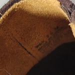 Vintage Naturalizer Natural Soul Fanner Suede Mules Womens 7 Brown Leather Bow Photo 7