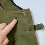 Hurley ‎ Women's Modernist Canvas Green Utility Jumpsuit - M - GUC Photo 7