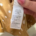 J.Crew  polka dot silk button down shirt size 6 Photo 2