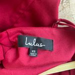 Lulus Burgundy Bodycon Mini Dress Photo 2