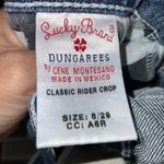 Lucky Brand  Cropped Blue Denim Classic Rider Cropped Jeans Size 8/29 Photo 10