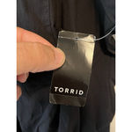 Torrid Romper Womens Size L Black Rip Stop Active Stretch Woven 3" Inseam NWT Photo 7