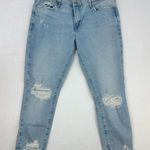 frame denim  Le Garcon Released Crop Hem Boyfriend Jeans No Size Photo 0