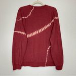 Sonoma  Red Tie Dye Crewneck Long Sleeves Sweatshirt Photo 5