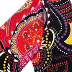 Nina Leonard  Paisley Stretch Dress NWT Size Small L5915A Flowy Bright‎ Floral Photo 4