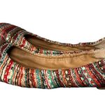 Lucky Brand Echo Bohemian Indie Corset Lacing Ballet Slip On Flats 7.5 Photo 2