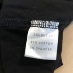 Women Size Large Black Floral Long Sleeve Top Pullover Round Neck Wimsigoth Photo 7