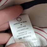 All in Favor white striped wrap blouse size xl Photo 7