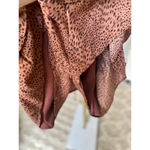 Storia  Tiered Mini Romper Ruffle Spring Summer Brunch Beach Resort Vaca Travel M Photo 3