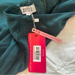 Beginning Boutique  Emerald Cutout Midi Dress Photo 3