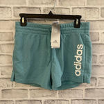 Adidas NWT! Women’s mint athletic lounge shorts Small Photo 0
