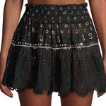Ramy Brook  Bruno Tiered Mini Skirt Boho Chic Photo 3