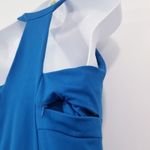 Toad & Co Blue Racerback Outdoor Dress with Pocket Shelf Bra Sleeveless Photo 3