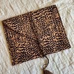 Ulla Johnson  Leopard Print Envelope Clutch Tassel Photo 0