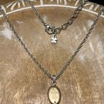 Lucky Brand  Two Tone Faux Turquoise Long Western Necklace Photo 4