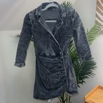 RETROFÊTE‎ Women's Willa Dress Size Small in Rain Gray Photo 2