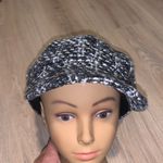 Apt. 9  black grey plaid Newsboy Cadet cap hat Photo 1