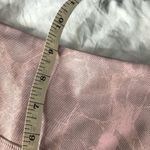 Zyia Active Pink Rose Marbled Print Mid Rise 7/8 Legging Women's Size 0 Photo 7