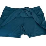 zuda Teal Bermuda Swim Skort Women SZ 4X #1259 Blue Photo 3