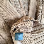 Jenni Kayne  Cable Knit Oversized Cardigan In Brown Photo 5