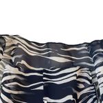 Chico's 3 Women TunicTop XL Abstract Animal Print Zipper Accent Rocker Whimsigoth Photo 5