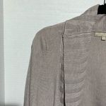 Joan Vass  Studio Oatmeal Cardigan Size Medium Photo 2