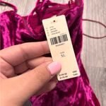 Maeve  Anthropologie Drop-Waist Velvet Mini Dress Photo 4