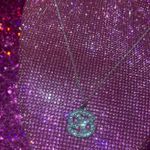 Boutique Cancer Zodiac Sign Sterling Silver Necklace 925 Bling Horoscope June July Egirl Emo Jewelry Photo 2